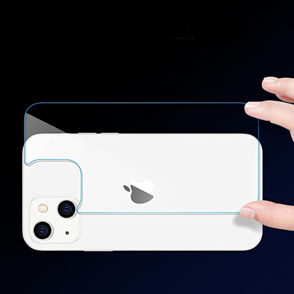 iPhone 13 Mini Skärmskydd Baksida 0,3mm Transparent