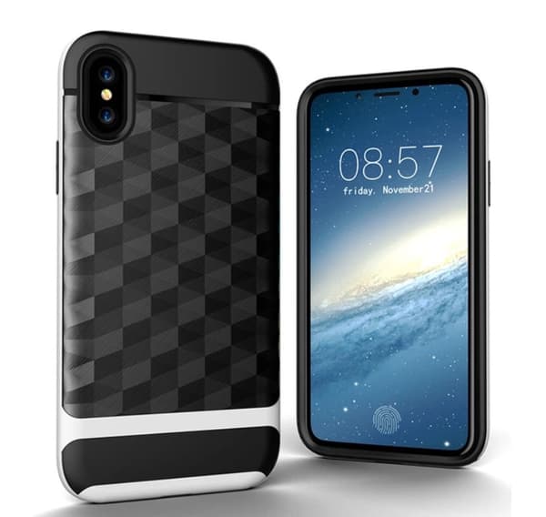 iPhone X/XS - Elegant Skyddsskal Röd Röd