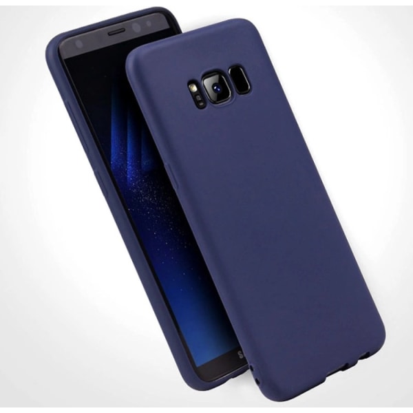 Samsung Galaxy S8 PLUS glatt silikondeksel (NKOBEE) Vit Vit
