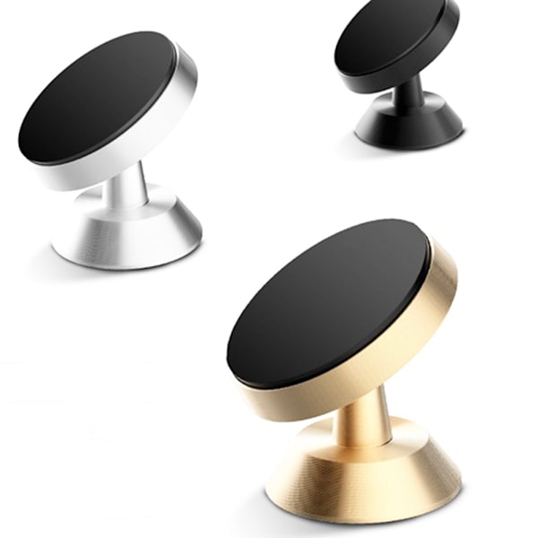 Praktisk Magnetisk Mobilholder (Bil) Guld