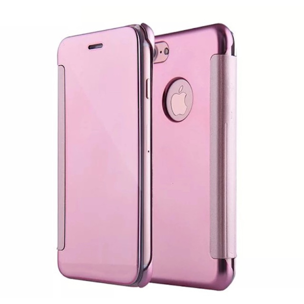 iPhone 6/6S Plus - LEMAN Stilrent Clear View-fodral (ORIGINAL) Guld