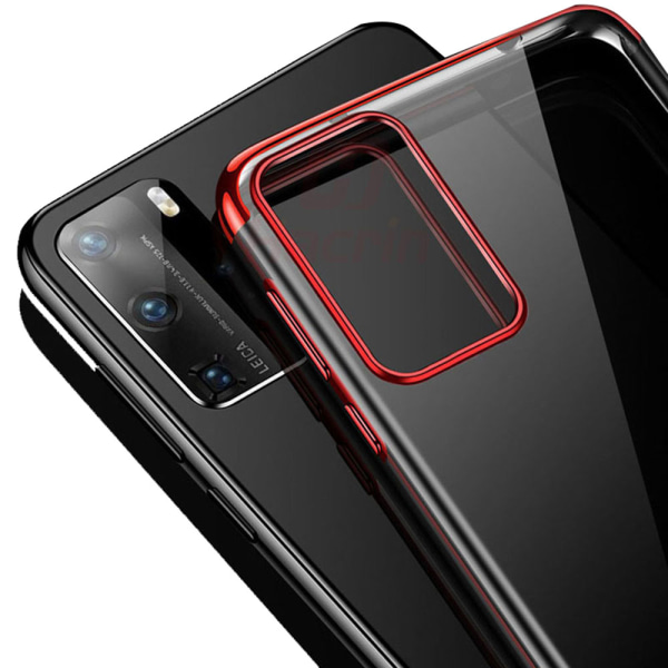 Huawei P40 - Cover med ringholder Röd