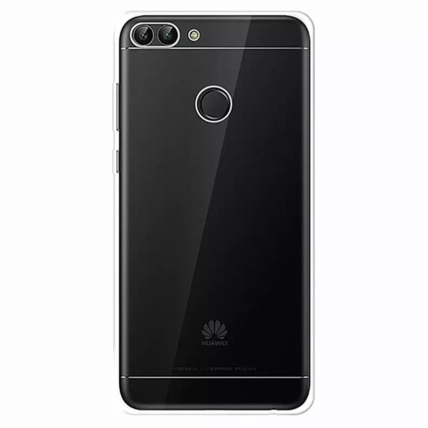 Smart Silicone Cover - Huawei P Smart 2018 Transparent/Genomskinlig