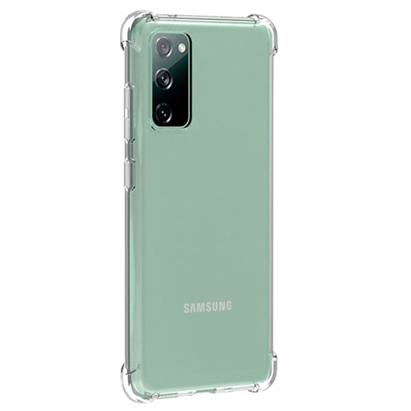 Samsung Galaxy S20 FE - Kraftfullt Floveme Skyddsskal Transparent/Genomskinlig