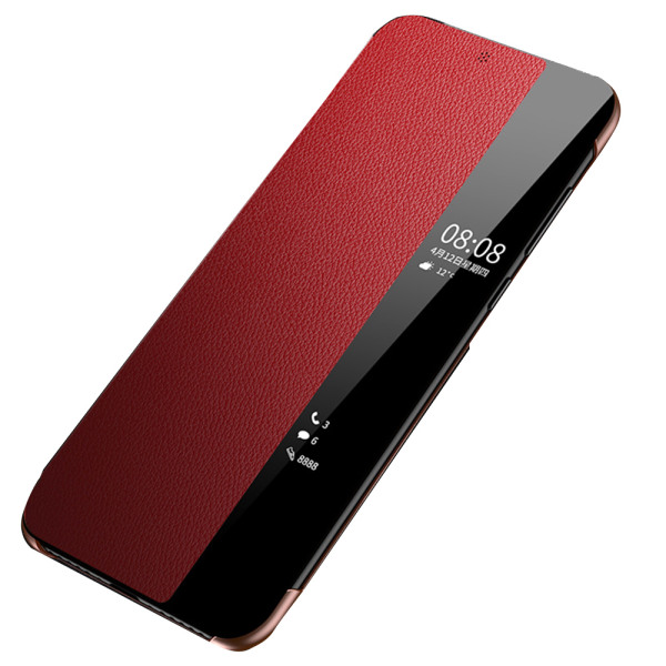 Elegant Smart Case (Nkobee) - Huawei P30 Pro Röd