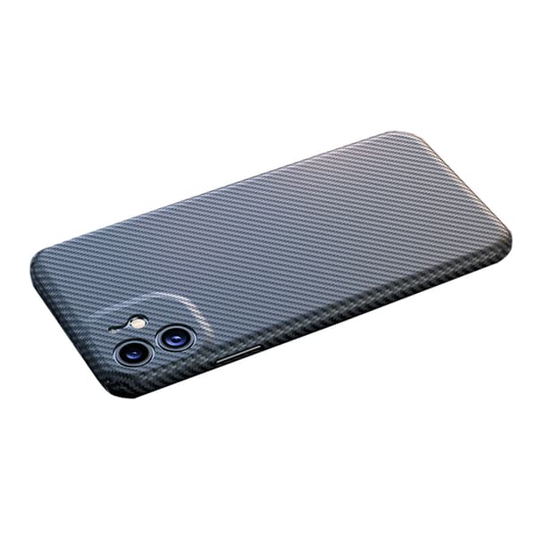 Genomtänkt Skal - iPhone 11 Svart Svart
