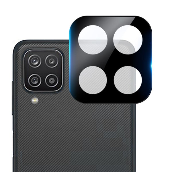 3-PACK Galaxy A12 skærmbeskytter + kameralinsebeskytter 2,5D HD 0,3mm Transparent/Genomskinlig