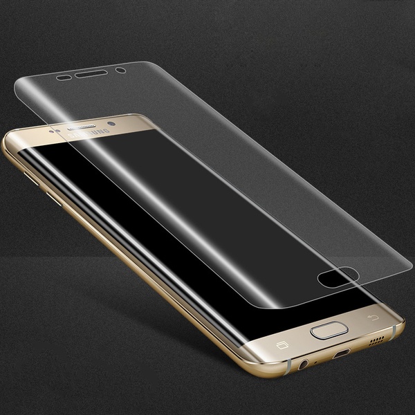 Samsung Galaxy S7 Edge - EXXO Näytönsuoja 3D (9H) Kaareva Genomskinlig