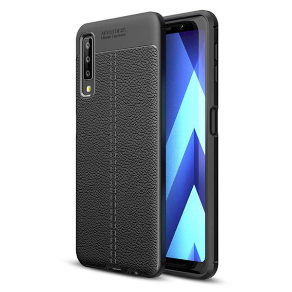 Samsung Galaxy A7 2018 - Robust Kraftfullt Skal Grå