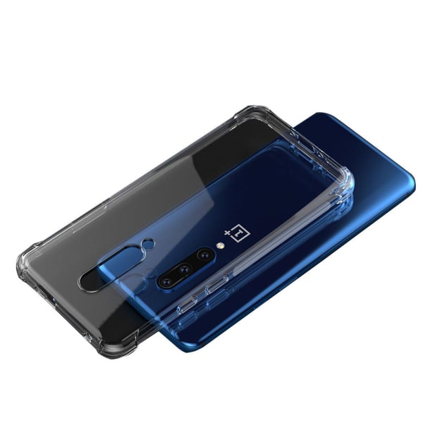 Oneplus 7 Pro - Stöttåligt Skyddsskal (FLOVEME) Transparent/Genomskinlig