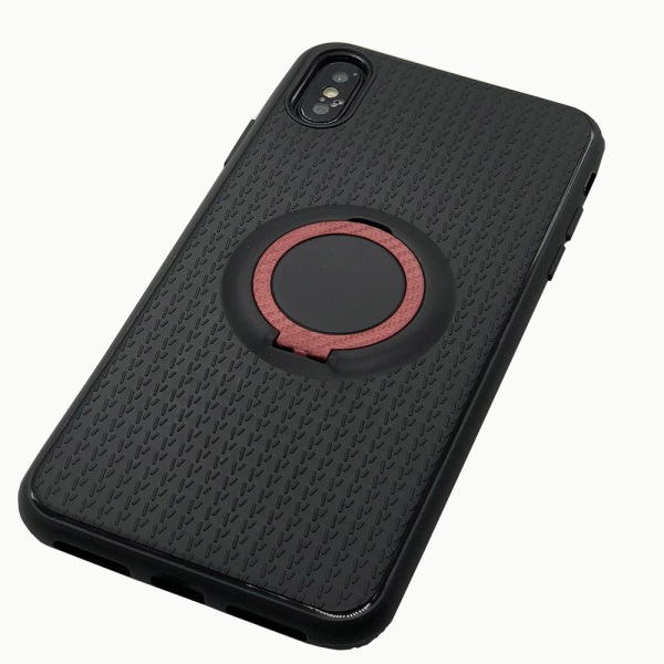 iPhone XR - Skal med Ringholder från FLOVEME Röd Röd