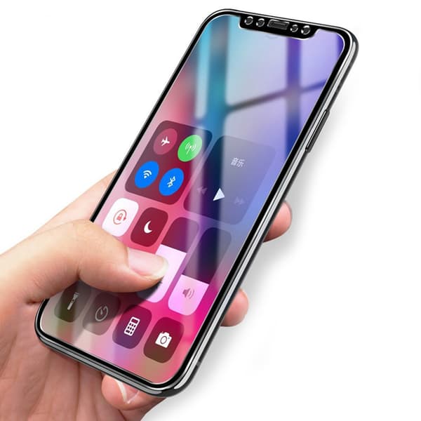 MyGuard Skärmskydd 5-PACK (Aluminium-ram) iPhone X Guld