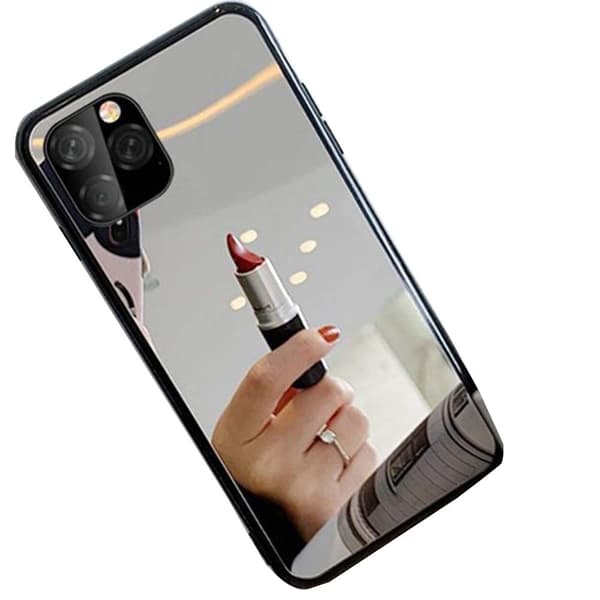 iPhone 11 Pro Max - Genomtänkt Spegelskal Silver