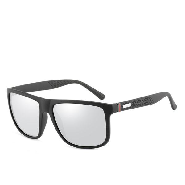 Stilige polariserte solbriller av høy kvalitet Silver