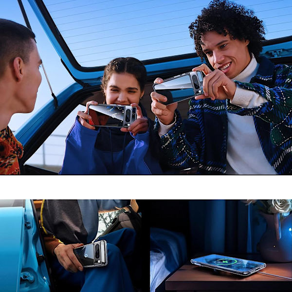 Google Pixel 8 Pro - Smart Stilrent Ultra Tunt Skyddsskal i Silikon