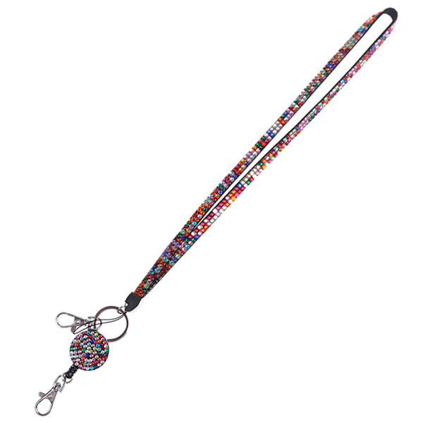 Smart Halsband, Nyckelband, Korthållare Flerfärgad