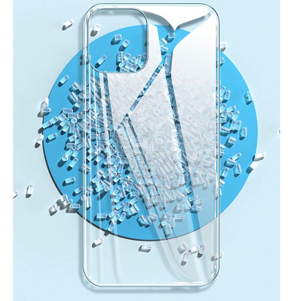 1 sæt iPhone 13 Pro Hydrogel Skærmbeskytter foran og bagpå Transparent/Genomskinlig
