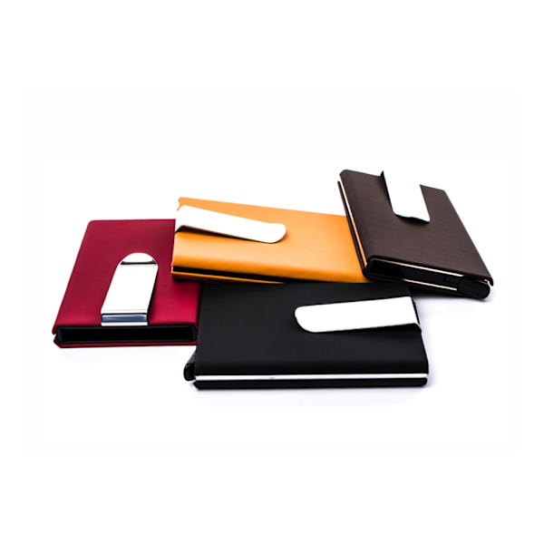 RFID-Skyddad Korthållare (Leman) Orange