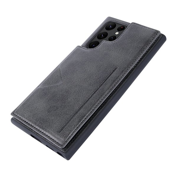 Samsung Galaxy - Etui med kortholder Mörkblå S23 Plus