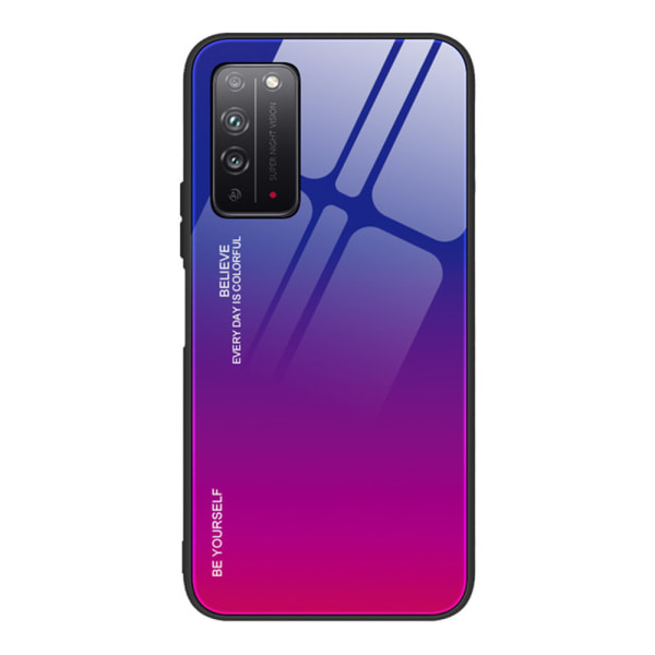 Huawei P40 - Genomtänkt Nkobee Skyddsskal Blå/Rosa