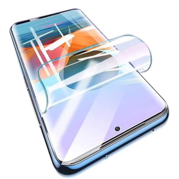 Redmi Note 10 Pro Mjukt Skärmskydd i Hydrogel-variant (2-pack) Transparent