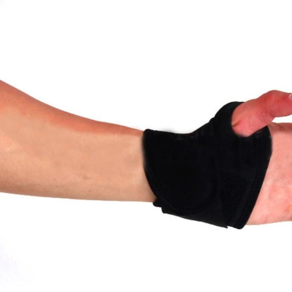 Ergonomisk og funksjonell håndleddsskinne/håndleddsstøtte Svart