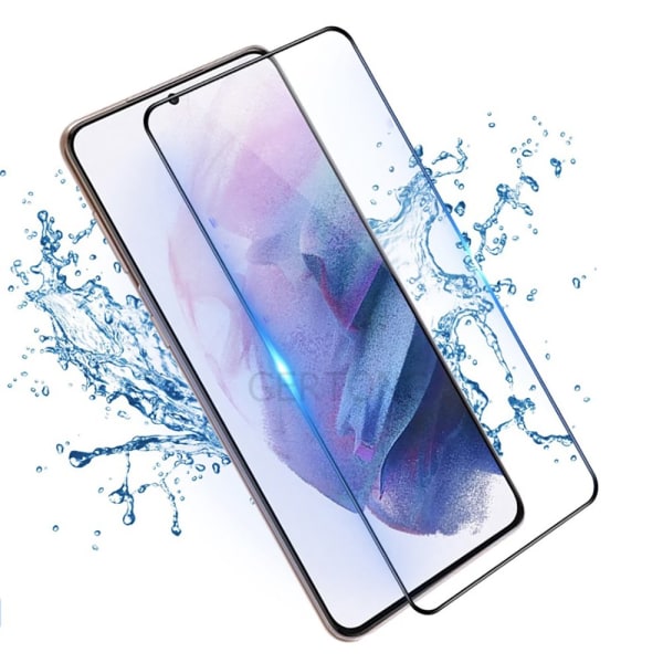 Heltäckande Härdat Glas 2.5D Skärmskydd Galaxy S23 Plus (2-pack) Transparent