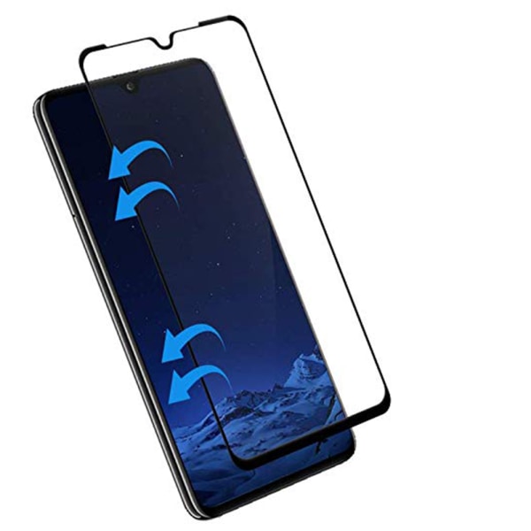 P30 Pro 2-PACK skjermbeskytter FULL-LIM 3D 9H 0,2 mm HD-Clear Svart