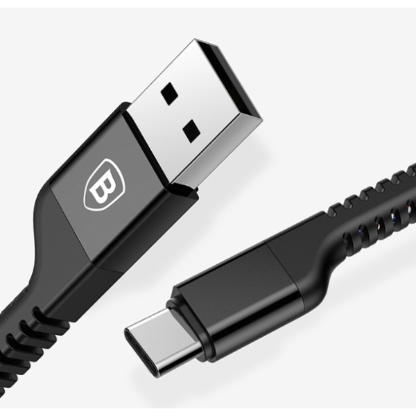 USB Kabel Brottfri Höghastighets (Type-C) från BASEUS Röd