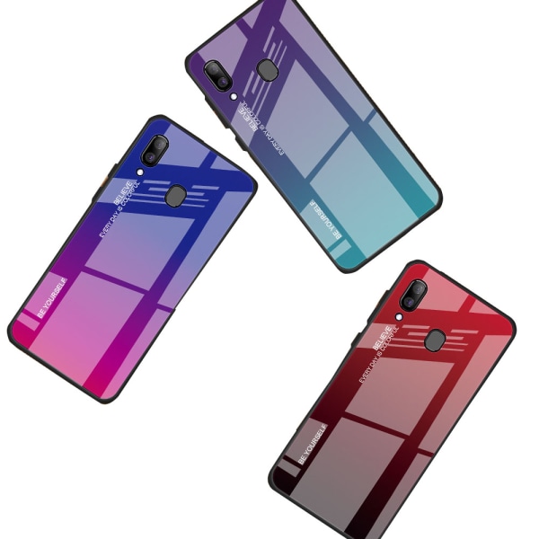 Samsung Galaxy A20E - Stilfuldt cover (NKOBEE) flerfarvet 2