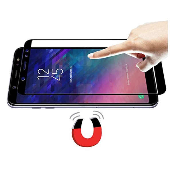 ProGuardin 2.5D näytönsuoja - Samsung Galaxy A6 Plus Vit