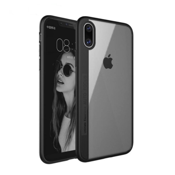 iPhone X/XS - Stils�kert Skyddskal Fr�n FLOVEME Svart