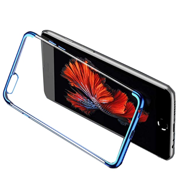 iPhone 5/5S – iskuja vaimentava silikonikotelo (FLOVEME) Blå