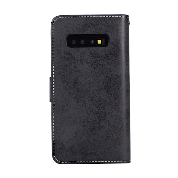 Leman Etui med Dobbeltfunktion - Samsung Galaxy S10+ Lila