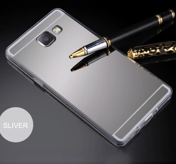 Samsung Galaxy A5 (2016) SKAL från LEMAN med Spegeldesign Silver