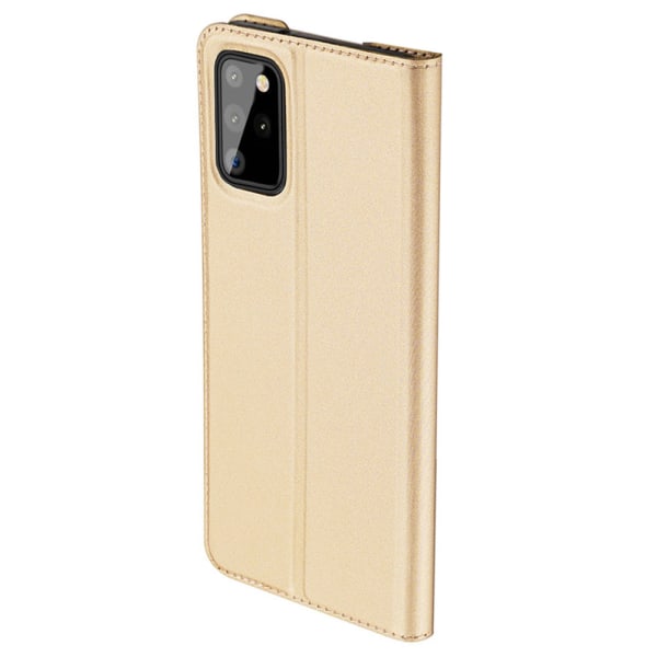 Samsung Galaxy S20 Plus - Praktiskt Smart Plånboksfodral Roséguld