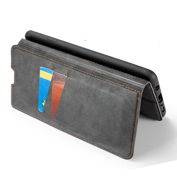 Ammattimainen Smooth Wallet Case - Samsung Galaxy A70 Röd Röd