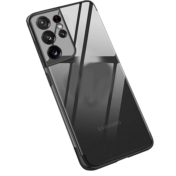 Samsung Galaxy S21 Ultra - Stilsäkert Skal i Silikon (FLOVEME) Blå