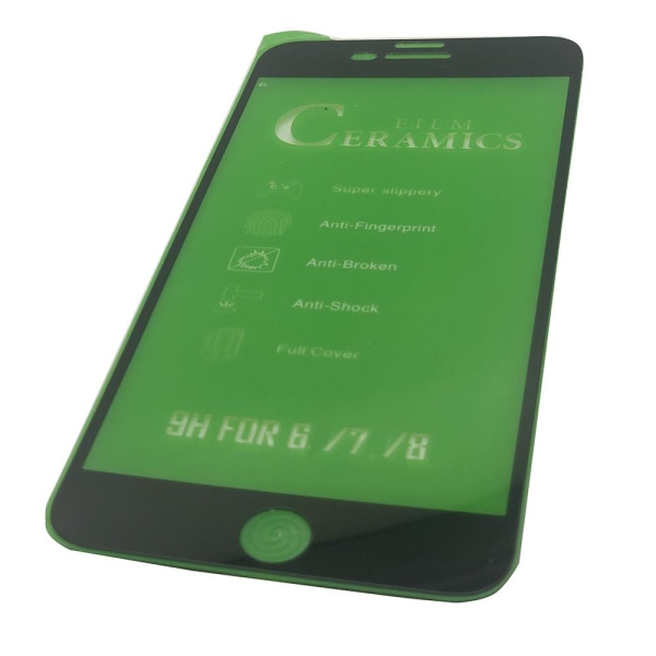 2-PAKK iPhone SE 2020 Keramisk skjermbeskytter HD 0,3 mm Transparent/Genomskinlig