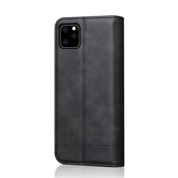 iPhone 11 Pro - Skyddande Plånboksfodral Mörkbrun