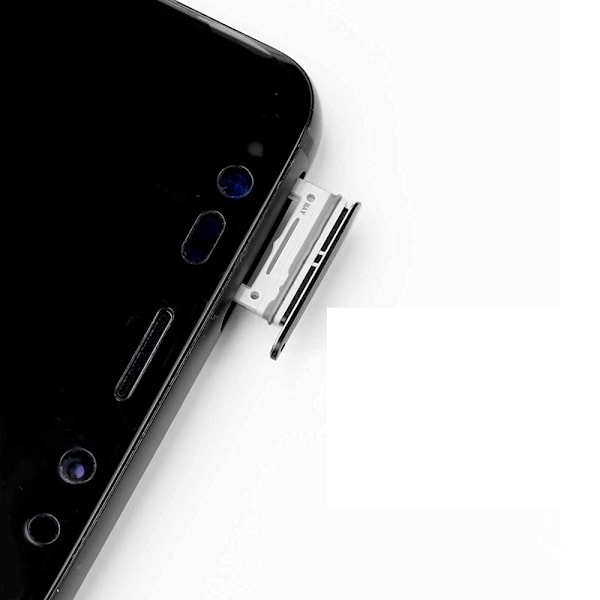 Samsung Galaxy S22 Reservdel Dual Sim-Kortläsare Svart