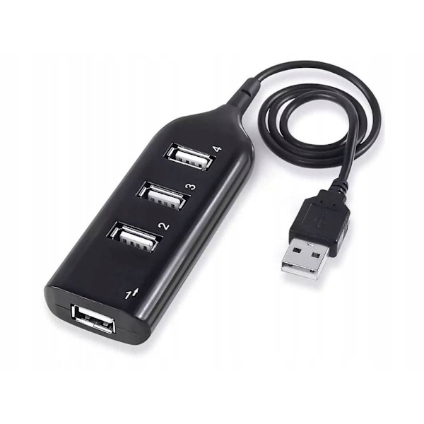 4-portars USB-splitter - Snabb och pålitlig anslutning