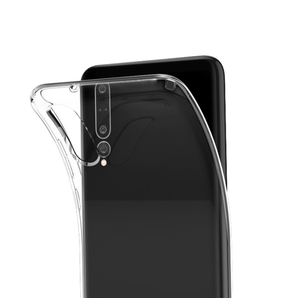 Huawei P20 Pro - Smart silikondeksel fra FLOVEME Transparent/Genomskinlig
