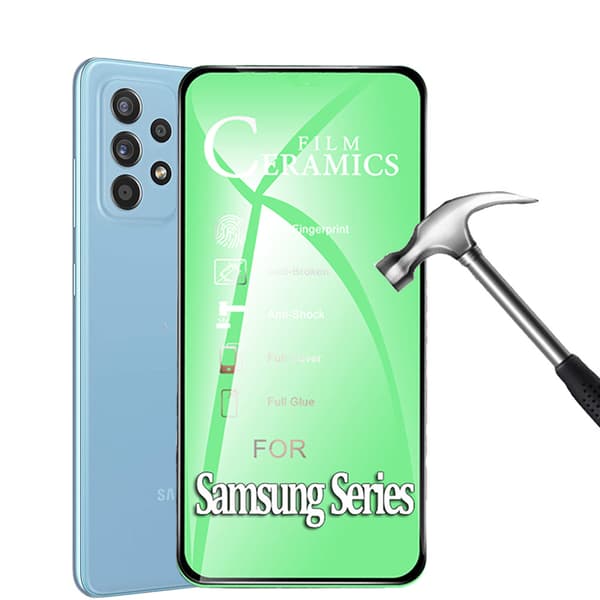 Galaxy A23 5G Sk�rmskydd i Formbart Keramiskt Material (3-pack) Transparent