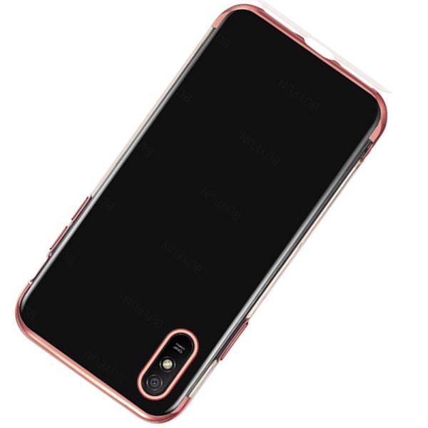 Xiaomi Redmi 9AT - Stilfuldt beskyttende silikonecover Röd