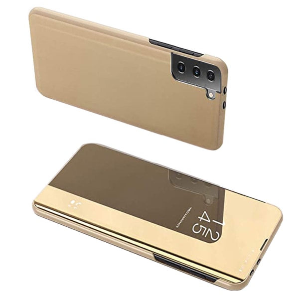 Samsung Galaxy S21 FE - Eksklusivt LEMAN etui Guld