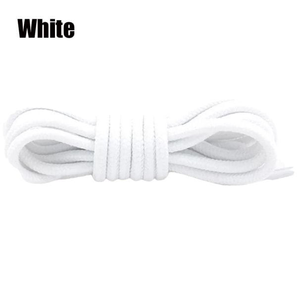 Extra Starka Skosnören i Polyester (Flera färger & längder) Vit 1.2M