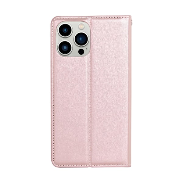 iPhone 16 Pro - Smidigt Smart HANMAN Plånboksfodral Lila