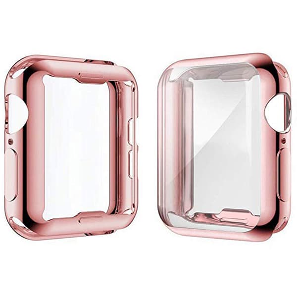Effektfullt Skyddsskal för Apple Watch 38mm Serie 3/2 Roséguld
