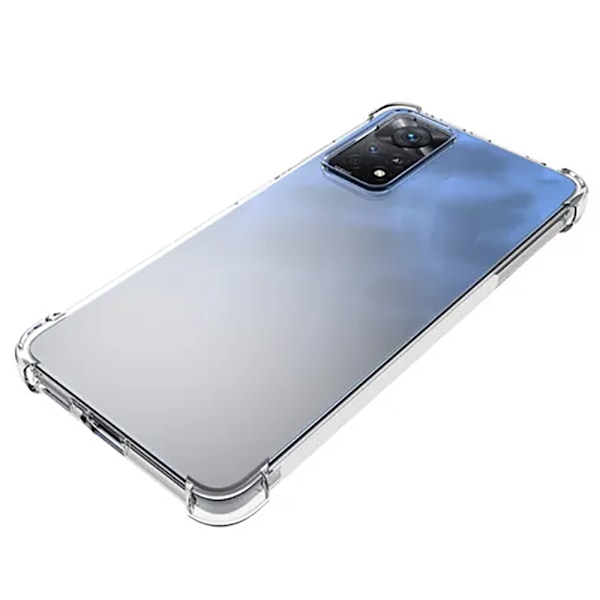 Maximalt Skydd, Minimal Design - Airbag-Skal för Redmi Note 11 Pro 5G Transparent